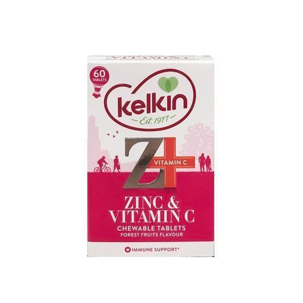 Kelkin Zinc and Vitamin C Chewable  60 Pack 