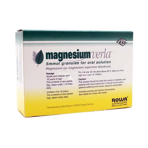 Magnesium Verla Granules  20 Pack 