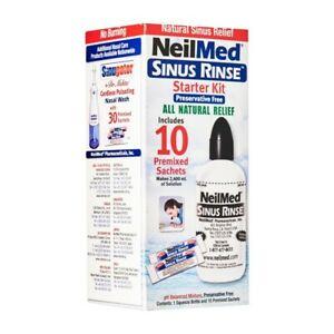 NeilMed Sinus Rinse Starter Kit  10 Pack 