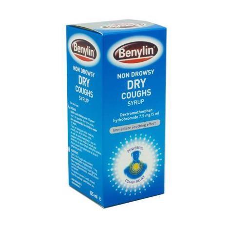 Benylin NonDrowsy Dry Cough Syrup  125ml