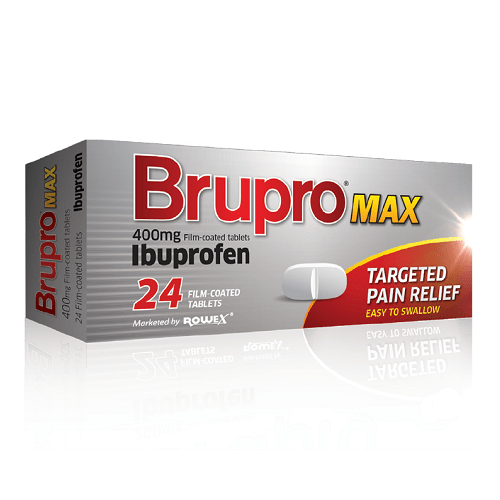 Brupro Max 400mg Tablets  24 Pack 