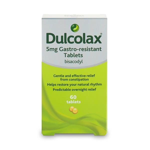 Dulcolax 5mg Tablets  60 Pack
