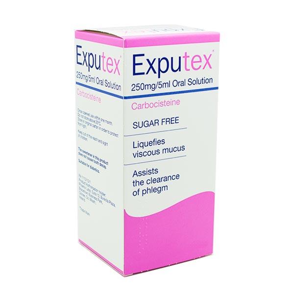 Exputex 250mg/5ml Oral Solution  100ml