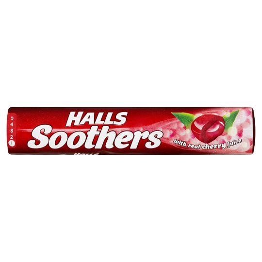 Halls Soothers Cherry  45g