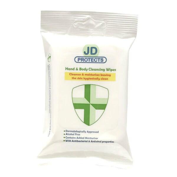 JD Antiviral Hand and Body Wipes  15 Pack 