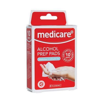 Medicare Alcohol Prep Pads  10 Pack 