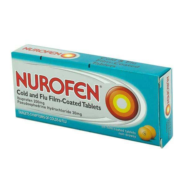 Nurofen Cold and Flu Tablets  12 Pack 