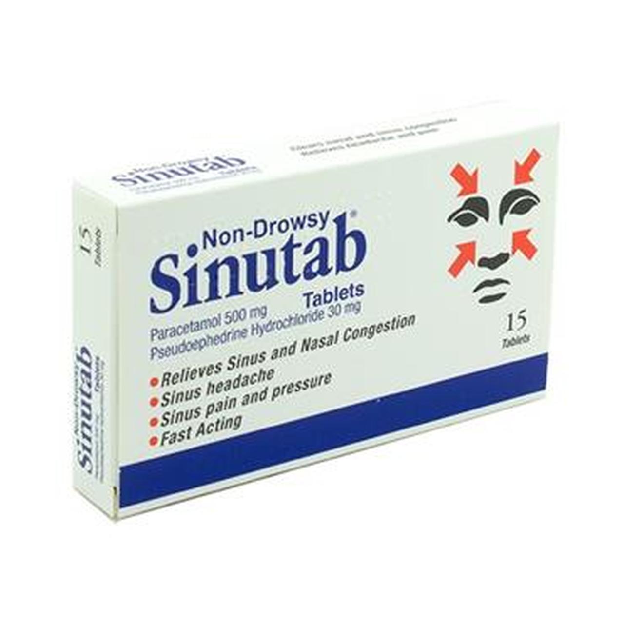 Sinutabs Non Drowsey Tablets  15 Pack