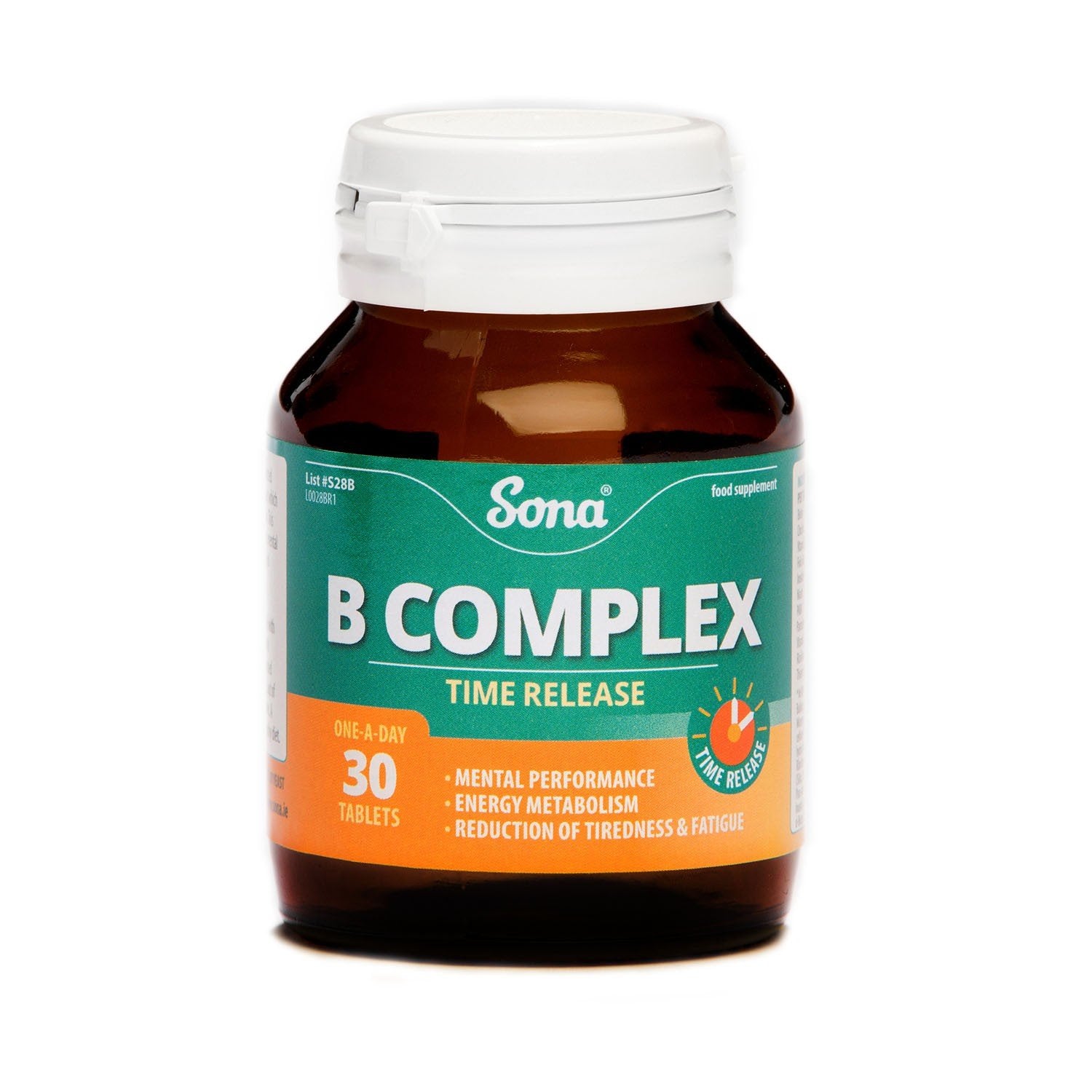 Sona B Complex Time Release  30 Pack 