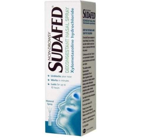 Sudafed 0.1% Nasal Spray  15ml