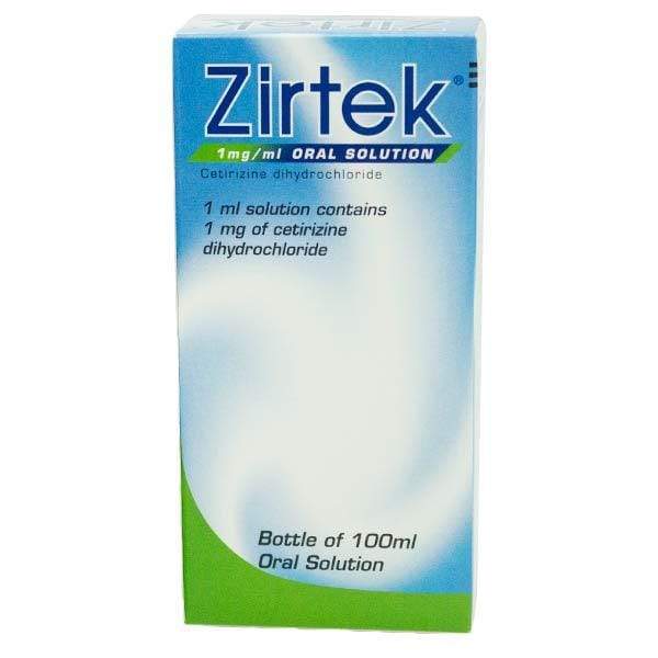 Zirtek 1mg/ml Oral Solution  100ml 