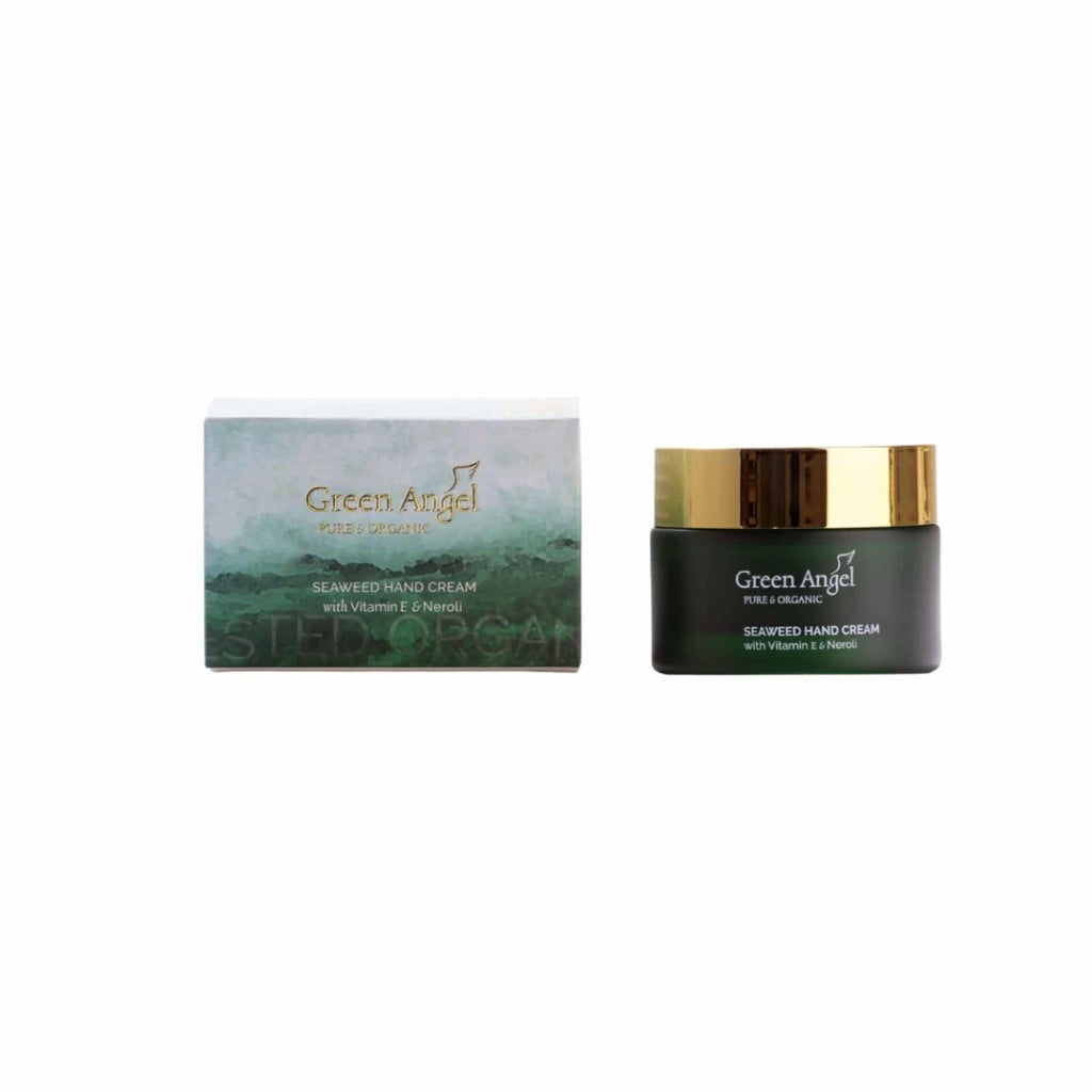 Green Angel Seaweed Hand Cream with Vitamin E & Neroli
