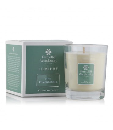 Purcell & Woodcock Lumiere Pink Pomegranate Natural Wax Candle