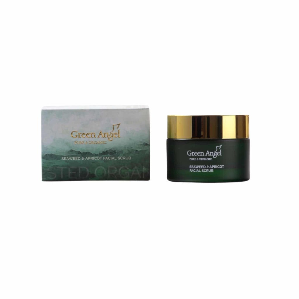 Green Angel  Seaweed & Apricot Facial Scrub