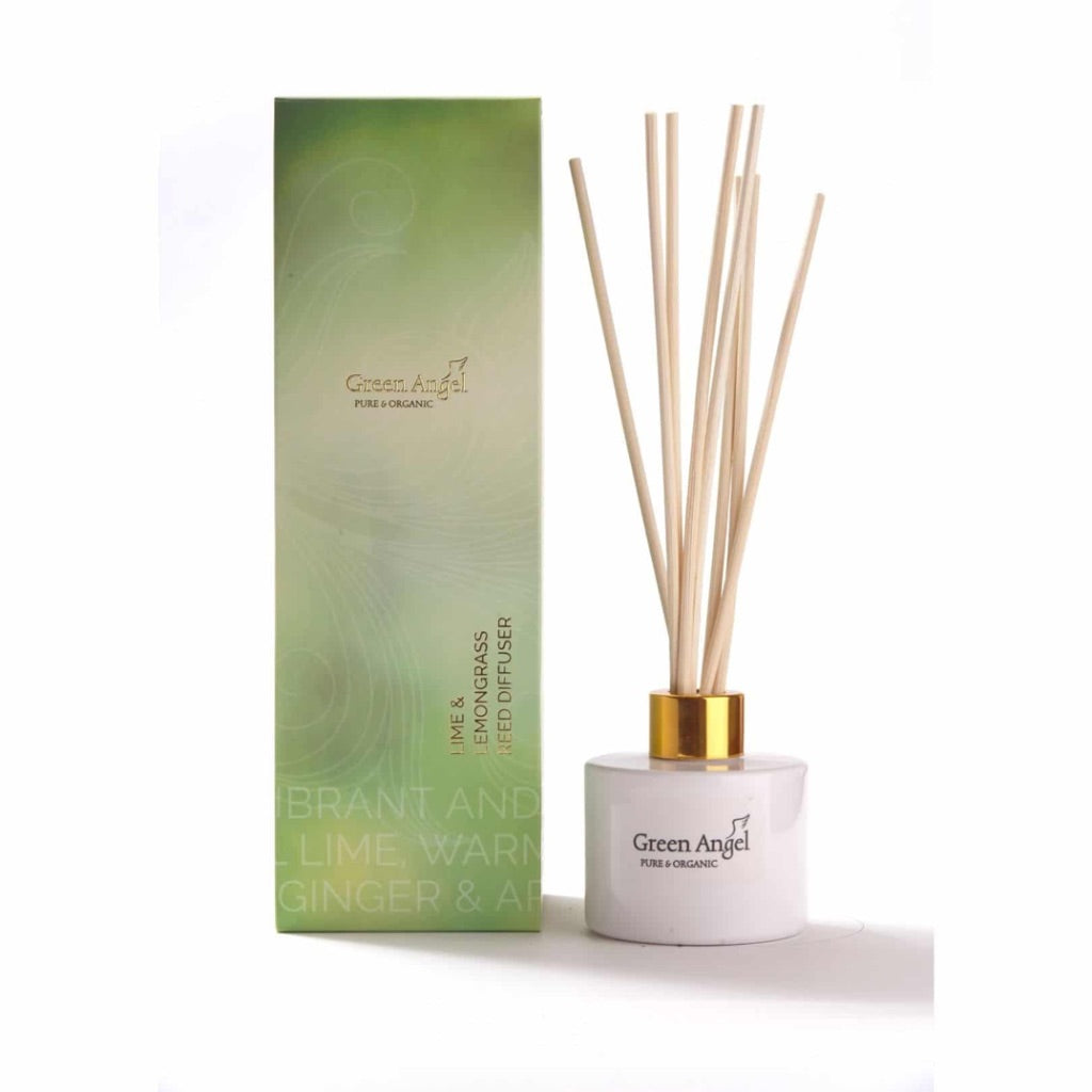 Green Angel Lime & Lemongrass Reed Diffuser
